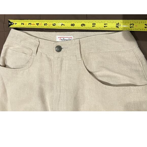 Talbots Linen Pants Women’s Size 4 Beige Lightweight – Read Description - Picture 8 of 8